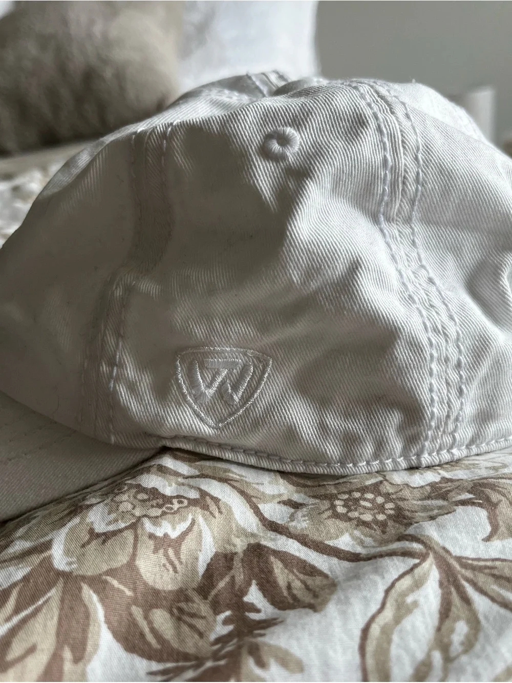 Penn State Top of the World White Cotton Baseball Cap with Navy Label